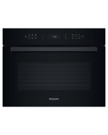 Hotpoint HCW6O7HTSBUK Built In 3-in-1 Combination Microwave Compact Oven with Steam in Black