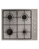 CDA HG6151SS 58cm 4 Burner Gas Hob in Stainless Steel