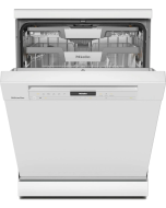 Miele G7600SC WH Autodos with Powerdisk Freestanding Full Size Dishwasher In White A Rated