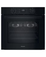 Hotpoint HO455HZBUK Built In Hydrolytic Cleaning Single Oven in Black A Rated