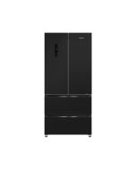 Hotpoint HPG26513XK5E Dual No Frost American Fridge Freezer with VitalCare - Black Steel - D Rated