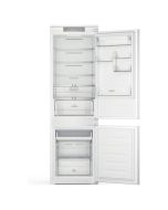Hotpoint HTC18T322 Total No Frost Integrated Fridge Freezer, Active Fresh, MultiCool Flow, Sliding Hinge, 70/30, E Rated