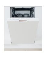 Indesit IN2IE10CS80UK 45cm Integrated Push&Go Slimline Dishwasher