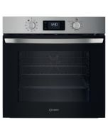Indesit IO278P1XUK Built In Pyrolytic Turn&Go Single Oven in Stainless Steel A++ Rated
