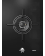Miele CS 7101-1FL 40cm Gas Domino With a Dual Wok Burner - Black