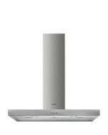 Smeg KATE900EX Universal 90cm T Shape Chimney Cooker Hood, Stainless Steel