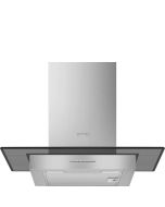 Smeg KBT600VE 60cm Universal Chimney Cooker Hood, Stainless Steel and Glass