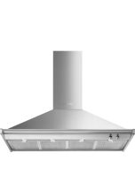 Smeg KD120HXE 120cm Classic Chimney Cooker Hood, Stainless Steel A+ Rated