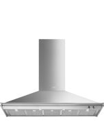 Smeg KD150HXE 150cm Classic Chimney Cooker Hood, Stainless Steel A+ Rated