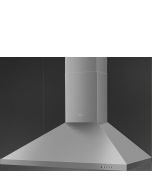 Smeg KD91XE3 90cm Universal Chimney Cooker Hood, Stainless Steel