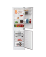 Indesit KINH1261B4UK Integrated No Frost 50/50 Fridge Freezer with Sliding Hinge Door