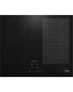 Miele KM7464FL 60cm Wide 4 Zone Induction Hob with PowerFlex - Black