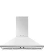 Smeg KPF12WH 120cm Portofino Chimney Hood White A+ Rated