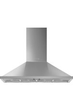 Smeg KPF12X 120cm Portofino Chimney Hood Stainless Steel A+ Rated