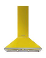 Smeg KPF9YW 90cm Portofino Chimney Hood Yellow A+ Rated