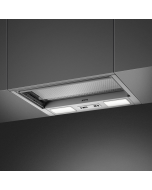 Smeg KSET56LX3 56cm Telescopic Slide Away Hood - Stainless Steel