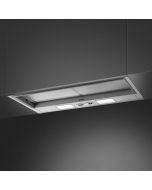 Smeg KSET86LX3 86cm Wide Universal Telescopic Cooker Hood, Stainless Steel C Rated