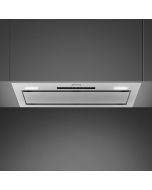 Smeg KSG6P4X 60cm Wide Universal Canopy Cooker Hood, Stainless Steel B Rated