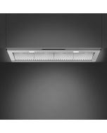 Smeg KSGT124X 120cm wide Universal Canopy Cooker Hood, Stainless steel A Rated