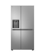 LG GSLC41PYPE 641L NatureFRESH American Style Side-By-Side Fridge Freezer, Prime Silver