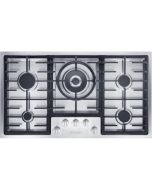 Miele KM2354-1 89cm Wide 5 Burner Gas Hob In Stainless Steel