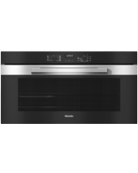 Miele H2890B Pureline 90cm wide, 90L Built-In Electric Single Oven - Clean Steel - A Rated