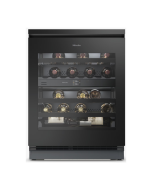 Miele KWTUS 7074 F OBSW Built-In Wine Cooler - Obsidian Black Glass - F Rated