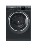 Hotpoint NSWM1046BSUK AntiStain WASHING MACHINE 10KG -1400Spin - Black - A Rated