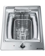 Smeg PGF30F 30 cm Domino Classic Fryer, Stainless steel