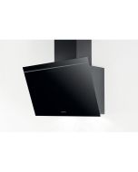 Hotpoint PHVP62FLTK 60cm Angled Chimney Cooker Hood in Black