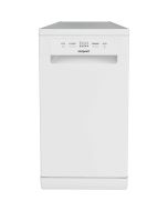 Hotpoint HP2FD10CS90WUK Freestanding Slimline Dishwasher - 10 Place Settings - D Energy In White