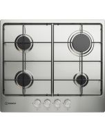 Indesit THP642IXI1 4 Burner Gas Hob - Inox