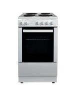 Statesman DELTA50W Freestanding Solid Plate Hob Electric Cooker