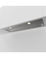 Stoves ST STERLING CANOPY 90INT STA 90cm Canopy Cooker Hood, Stainless Steel, B Rated