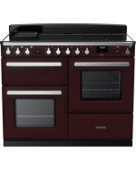 Rangemaster ESDLO110EIPBOR/CM1 110cm Induction Range Cooker OC –Bordeaux / Chrome -A Rated