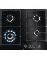AEG HKB64420NB Gas On Glass Hob