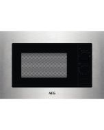 AEG MSE1717SM 700w Built In Microwave in Black-Stainless Steel