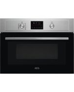 AEG KMX525060M Built-In Microwave with Grill, Stainless Steel