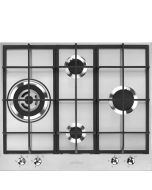 Smeg PX364L Classic 60cm 4 Burner Gas Hob, Stainless Steel