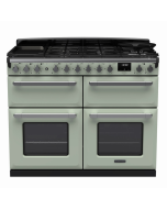 Rangemaster ESDLB110DFPMNT/CM1 110cm Dual Fuel Range Cooker BC Mint /Chrome A-Rated