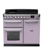 Rangemaster ESDL100EIPHTH/CM1 100cm Wide Induction Range Cooker - Heather /Chrome - A Rated