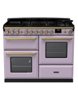 Rangemaster ESDLO110DFPHTH/AB1 110cm Dual Fuel Range Cooker OC Heather /Antique Brass A-Rated
