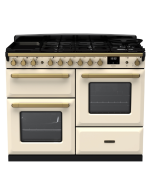 Rangemaster ESDLO110DFPPCR/AB1 110cm Dual Fuel Range Cooker OC Palr Cream /Antique Brass A-Rated