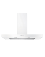 Rangemaster UHDF110WH/ 110Cm Flat Chimney Hood White