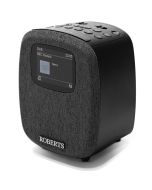 Roberts-Radio ORTUS5BK FM/DAB/DAB+ Digital Clock Radio with Bluetooth, Alarms and Colour Display, Black