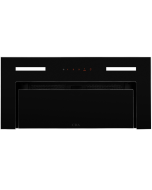 CDA CCH60BL Canopy Hood In Black A Rated
