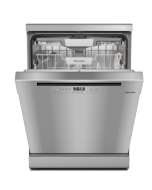 Miele G5811 SC CLST Active Freestanding Full Size Dishwasher In Clean Steel A Rated