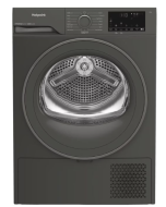 Hotpoint CHD93MGGUK 9kg heat pump tumble dryer - Dark Grey
