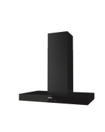 Miele DA6698W OBBL 90cm Wide Chimney Hood - Obsidian Black - A++ Rated