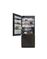 Miele KFMC3844 L MasterCool Fully Integrated Plumbed-In 70/30 Fridge Freezer Frost Free with Fixed Hinge - D Rated
